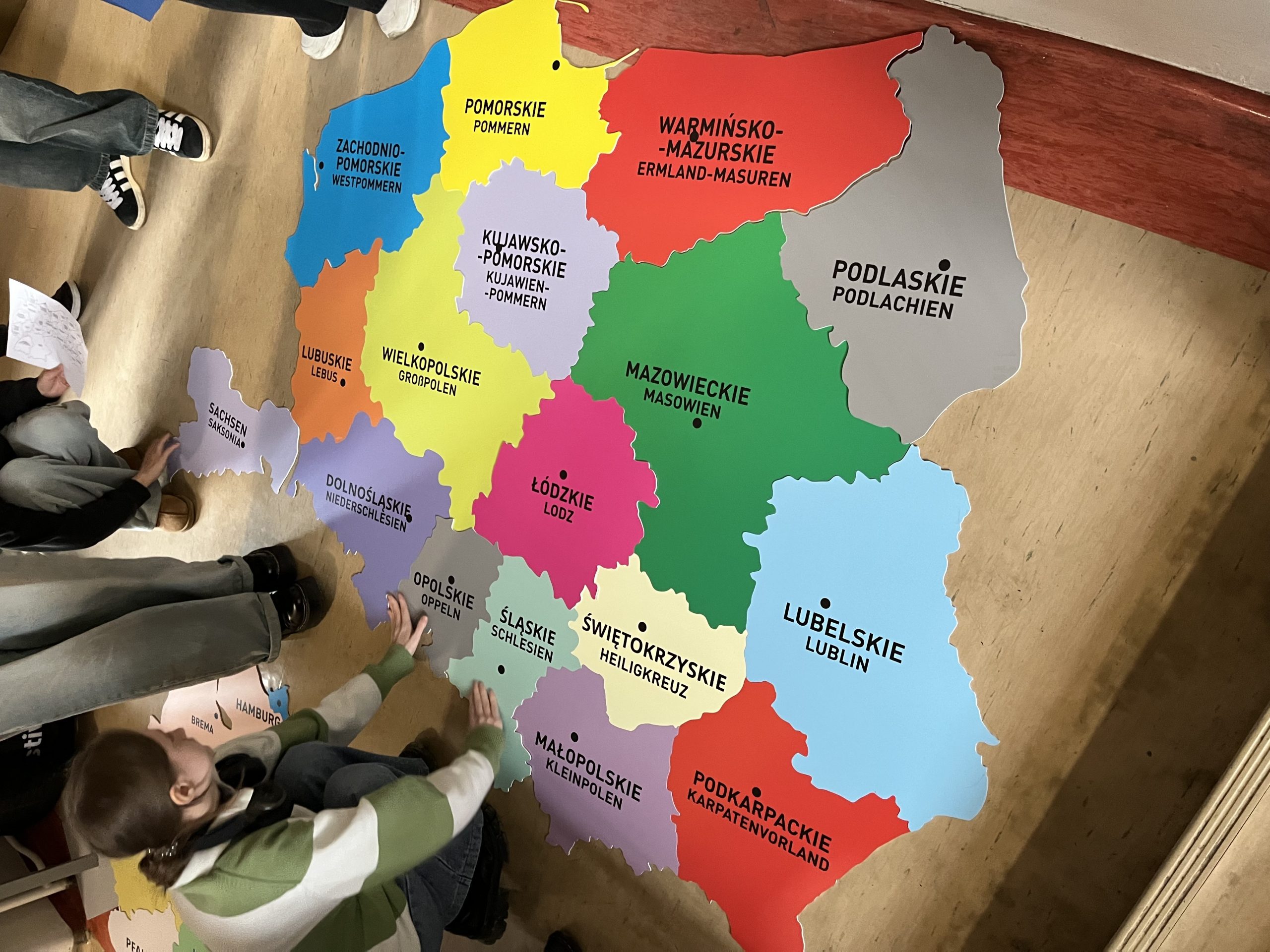 Puzzle - mapa Polski